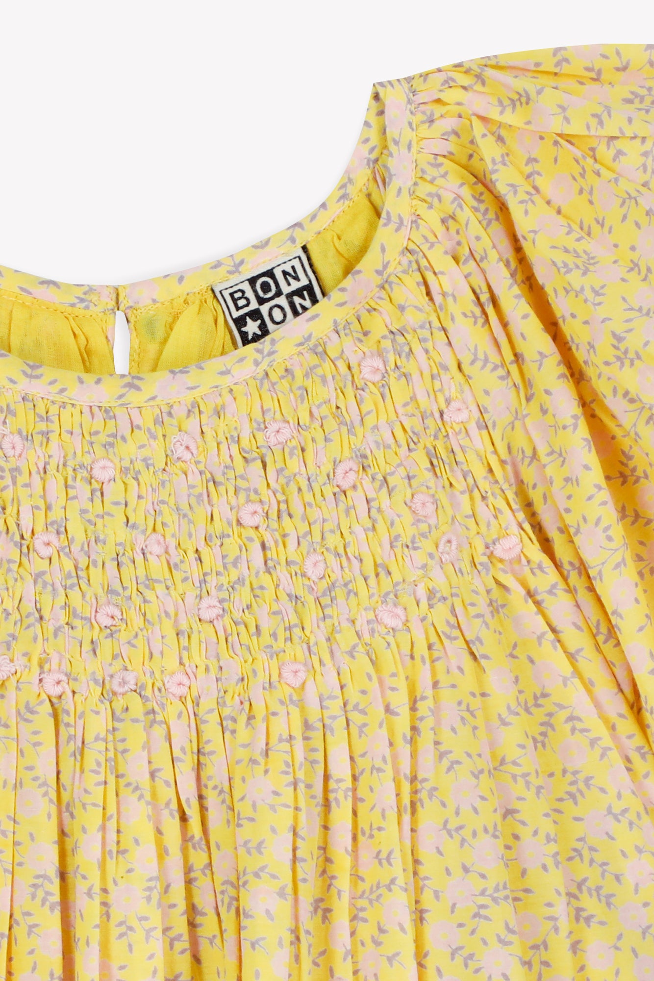 Robe - Nala Foulfleurs Jaune