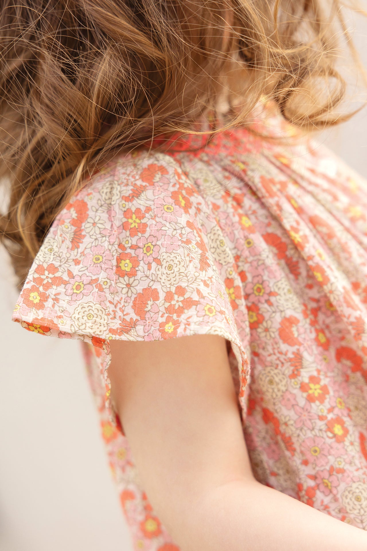 Robe - Noisette Fleur Vintage Rose
