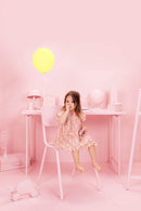 Robe - Noisette Fleur Vintage Rose