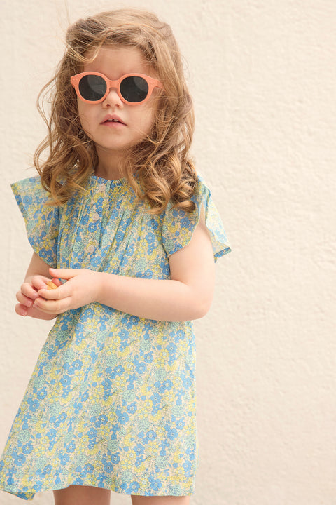Robe - Noisette Fleur Vintage Bleu - Image principale