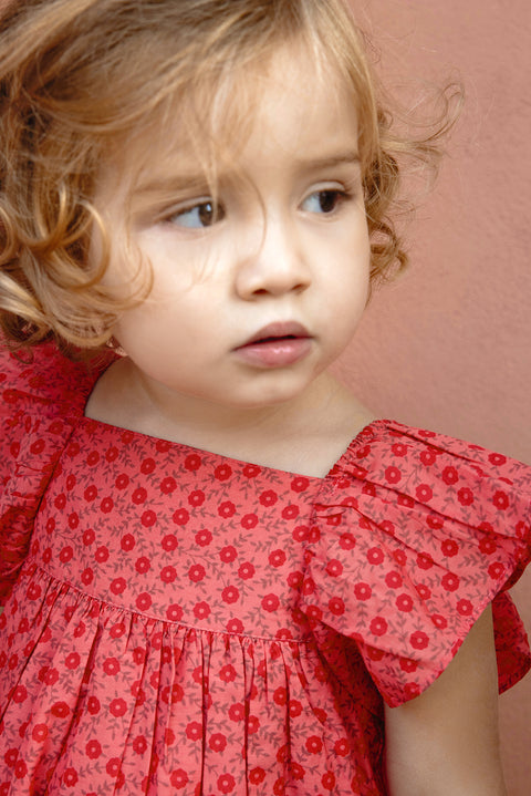 Robe - Rêve Foulfleur Rouge - Image principale