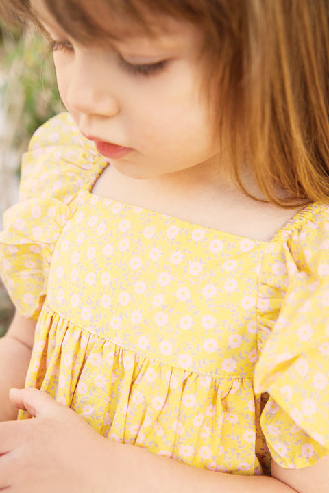 Robe - Rêve Foulfleur Jaune - Image principale