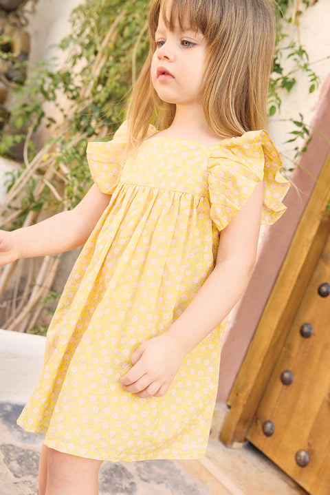 Robe - Rêve Foulfleur Jaune - Image principale