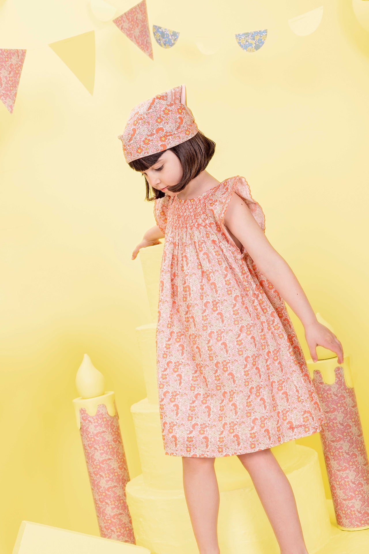 Dress - Léna Fleur Vintage Pink
