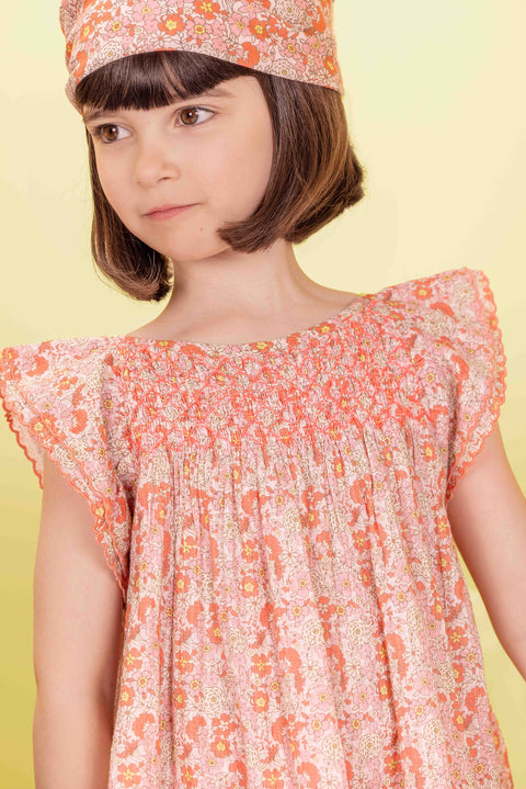 Robe - Léna Fleur Vintage Rose - Image principale