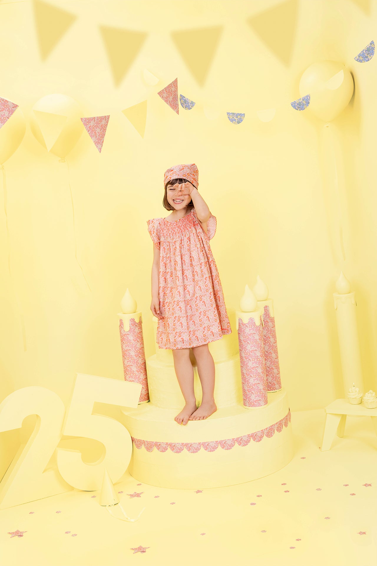 Dress - Léna Fleur Vintage Pink