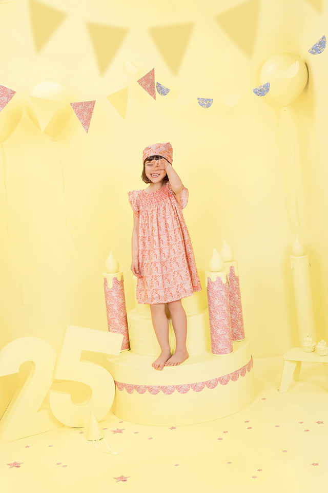 Robe - Léna Fleur Vintage Rose - Image principale