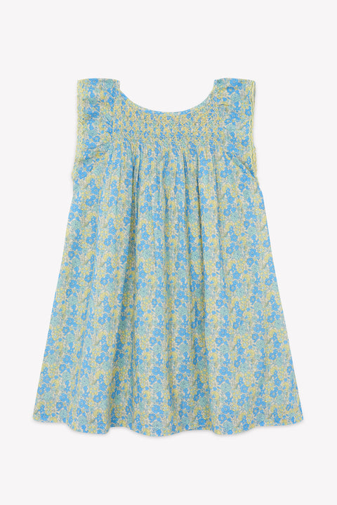 Robe - Léna Fleur Vintage Bleu - Image principale