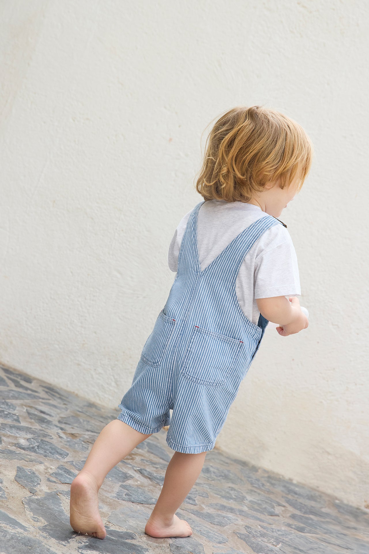 Salopette - Nice Rayures Denim