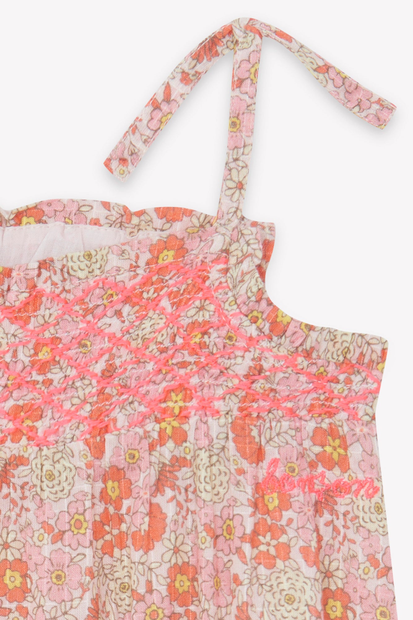 Jumpsuit - Calina Flower Vintage Pink
