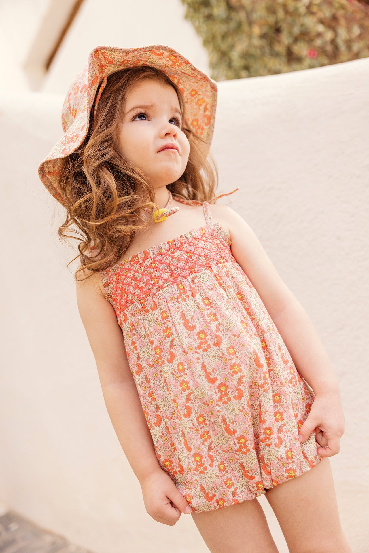 Jumpsuit - Calina Flower Vintage Pink