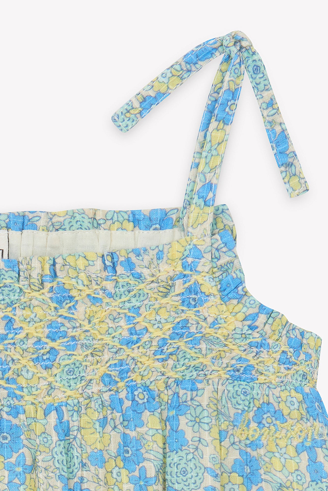 Jumpsuit - Calina Flower Vintage Blue