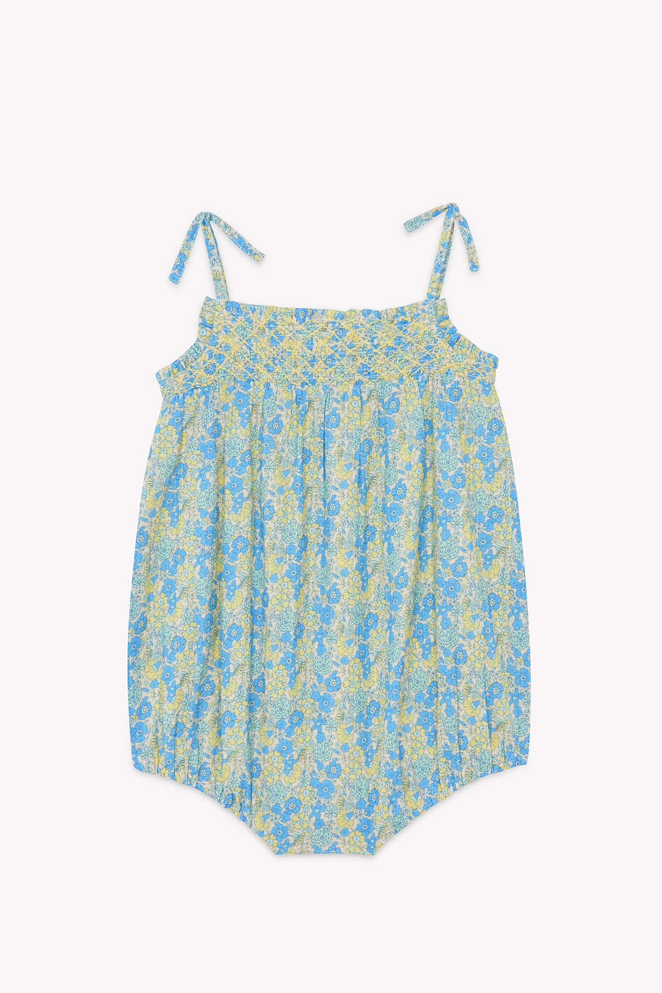 Jumpsuit - Calina Flower Vintage Blue