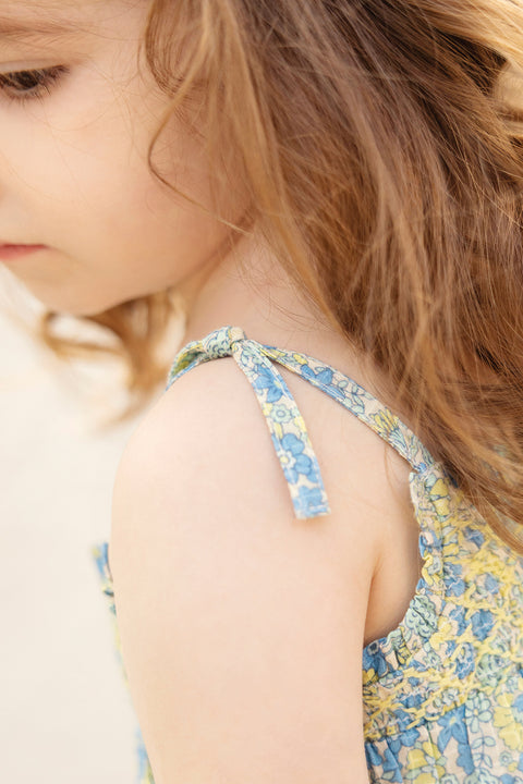 Combinaison - Calina Fleur Vintage Bleu - Image principale