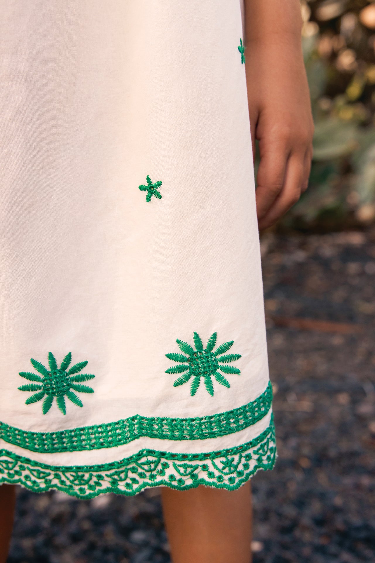 Robe - Lena Ecru Bonton