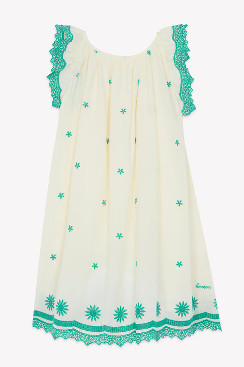Robe - Lena Ecru Bonton - Image principale