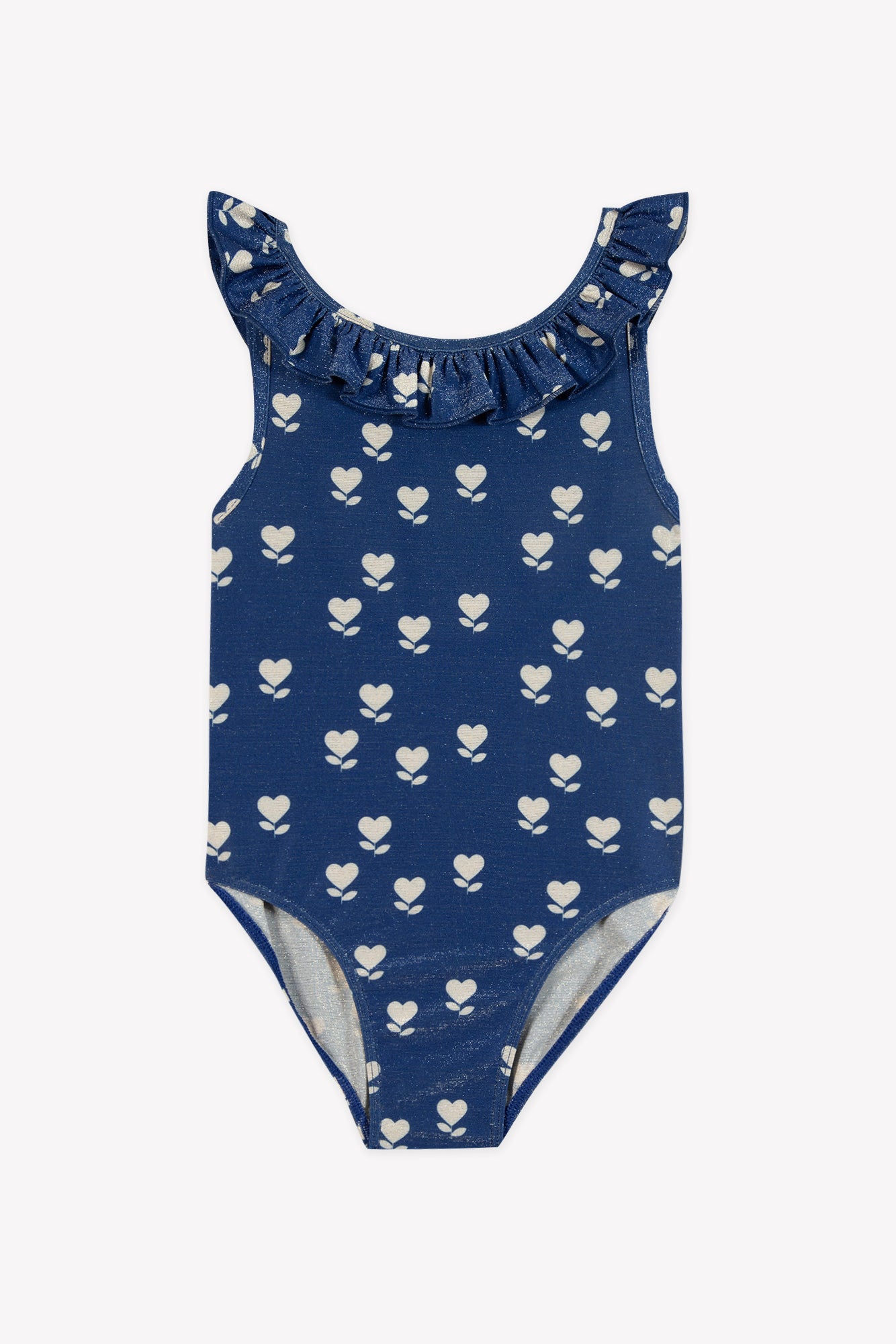 Maillot De Bain - Nudiste Flower Summer Blue