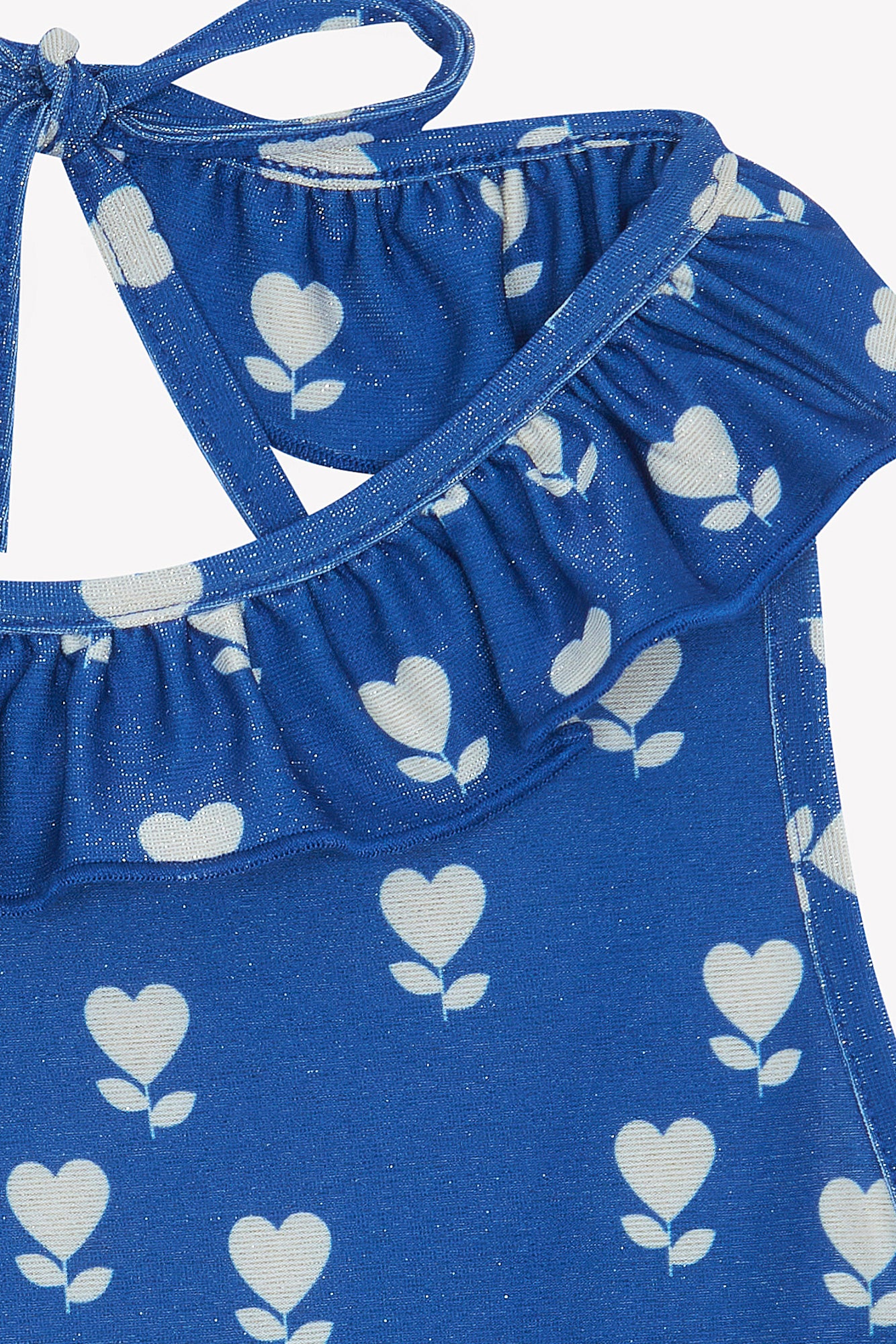 Maillot De Bain - Nudiste Flower Summer Blue
