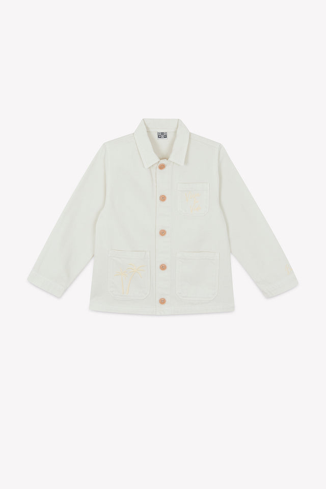 Jacket - Ermana Ecru  Bonton - Image principale