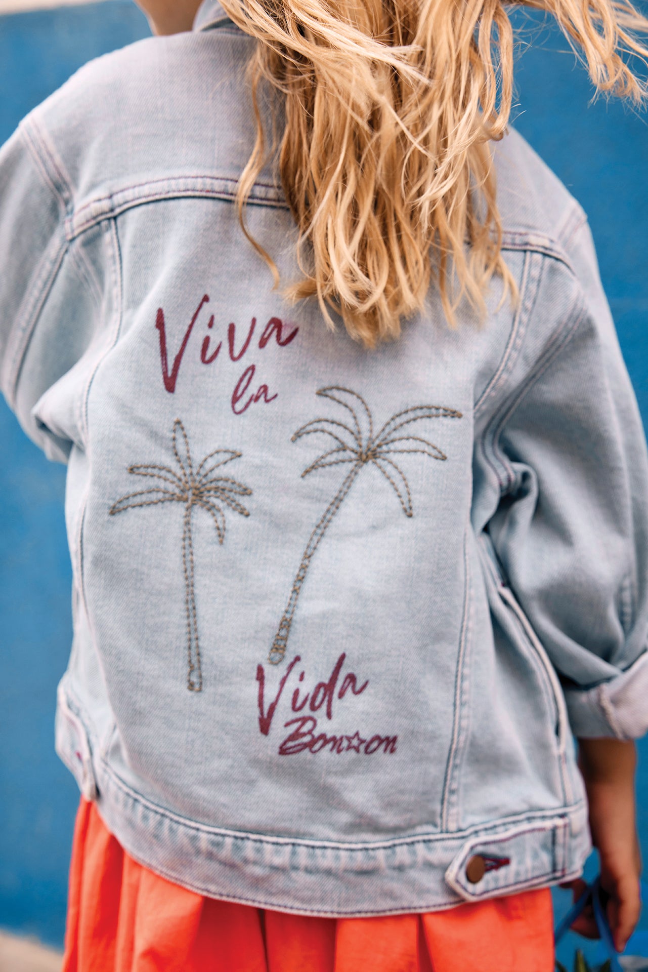 Veste - Nael Denim Blanchi