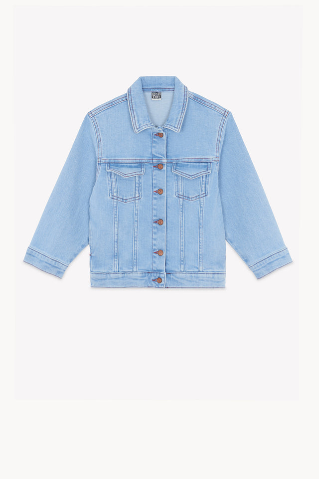 Jacket - Nael Bleached Denim - Image principale