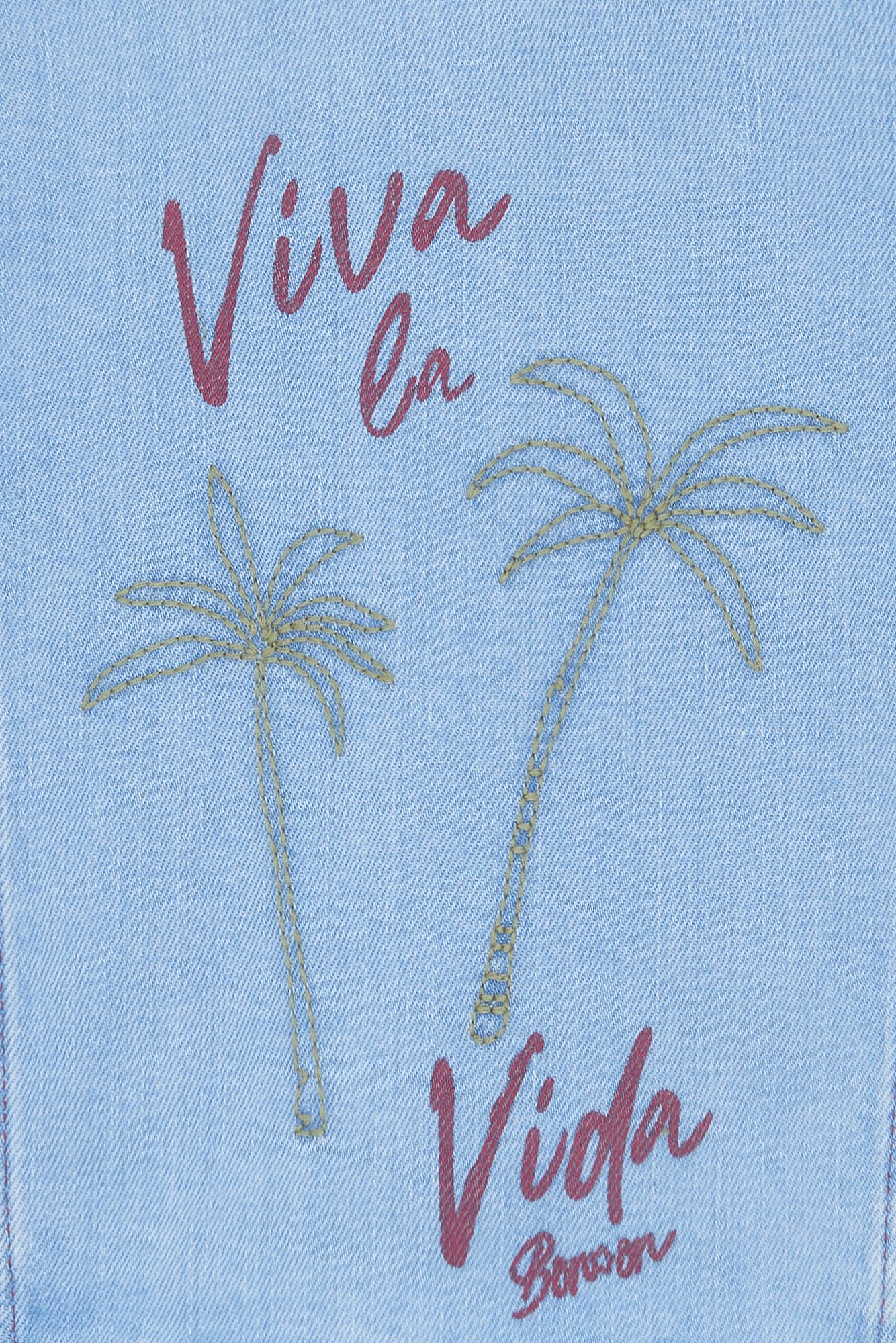 Veste - Nael Denim Blanchi