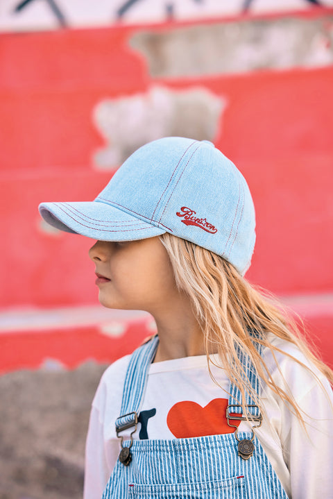 Casquette - Mycap Denim Blanchi - Image principale