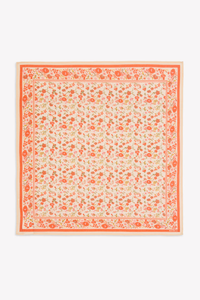 Foulard - Fleurs Indiennes - Image principale