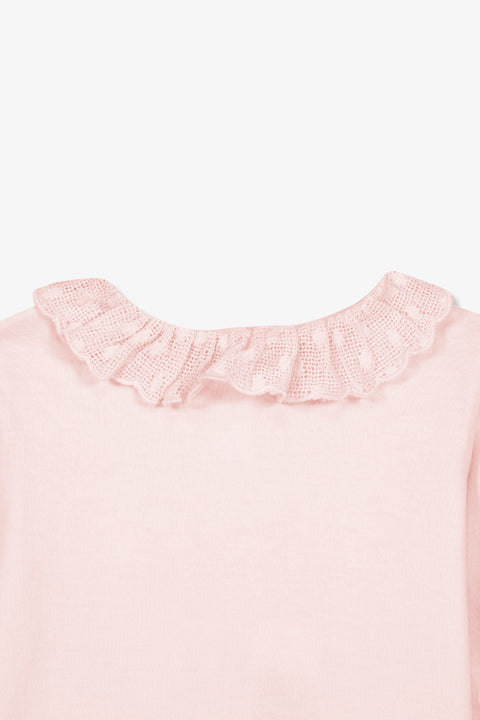T-shirt - Piris Rose Baby Coton - Image principale