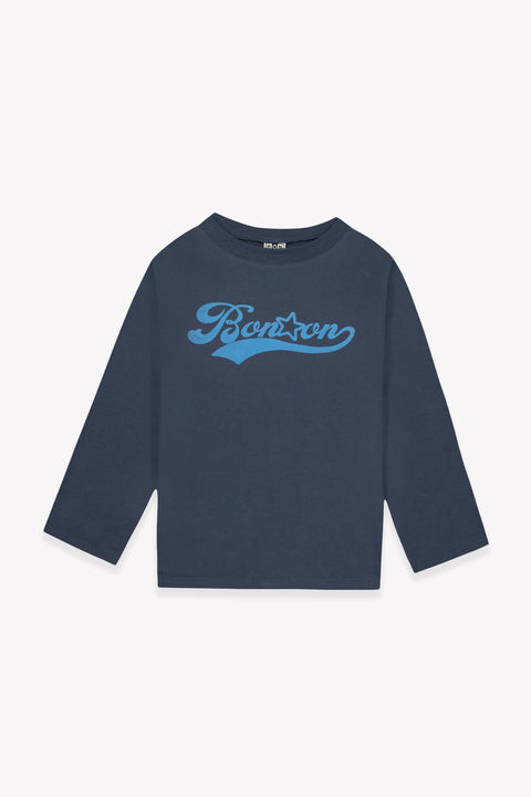 T-shirt - Taxo Bleu Sea Logo Coton - Image principale