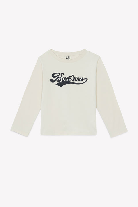 T-shirt - Taxo grijs katoen met logo - Image principale