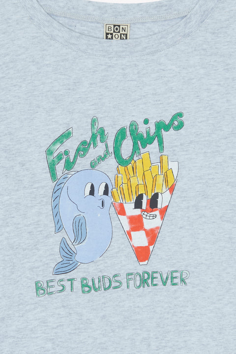 T-shirt - Taxo Fish & Chips Coton - Image principale