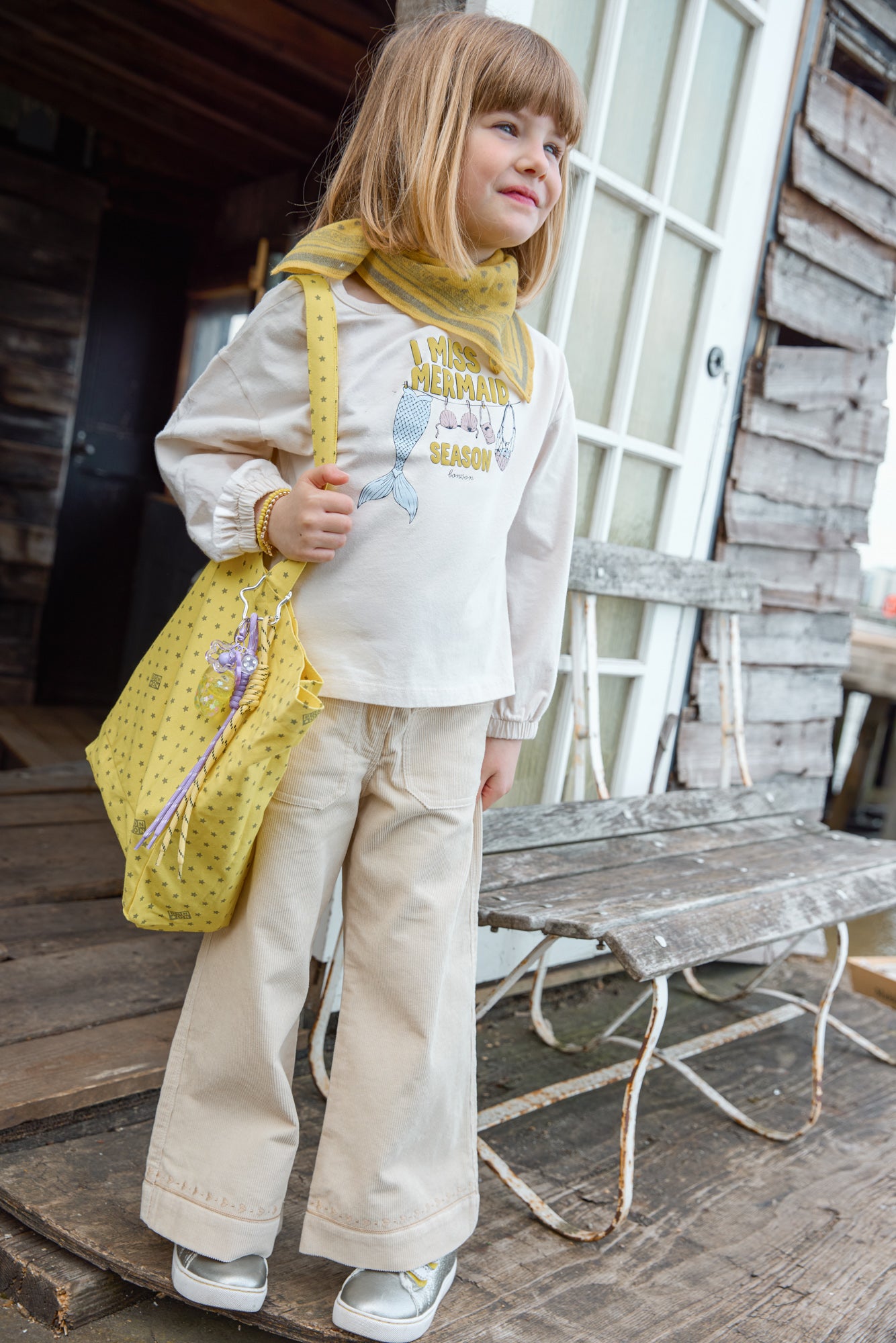 T-shirt - Patch Mermaid Coton