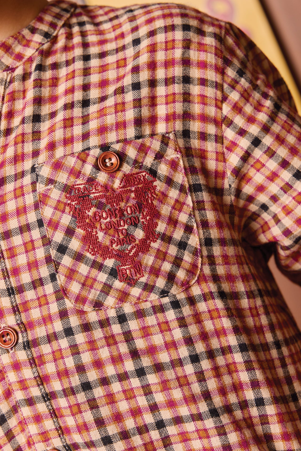 Chemise - Never Carreaux Coton
