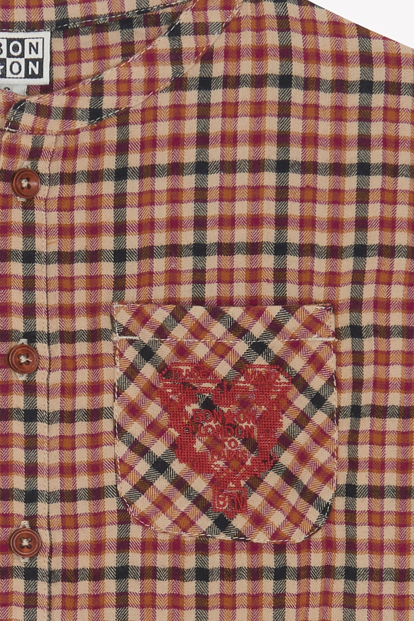 Chemise - Never Carreaux Coton