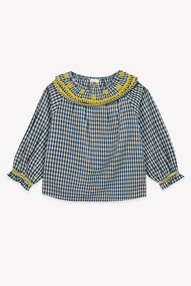 Blouse - Solane Vichy Coton - Image principale