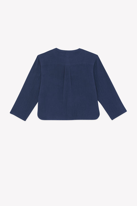 Chemise - Never Blue Coton - Image principale