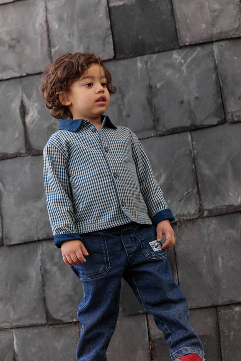 Chemise - Postit Vichy Coton - Image principale
