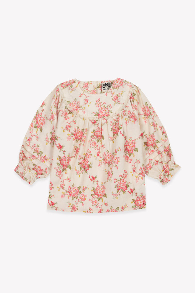 Blouse - Poppy Flowers Cotton - Image principale