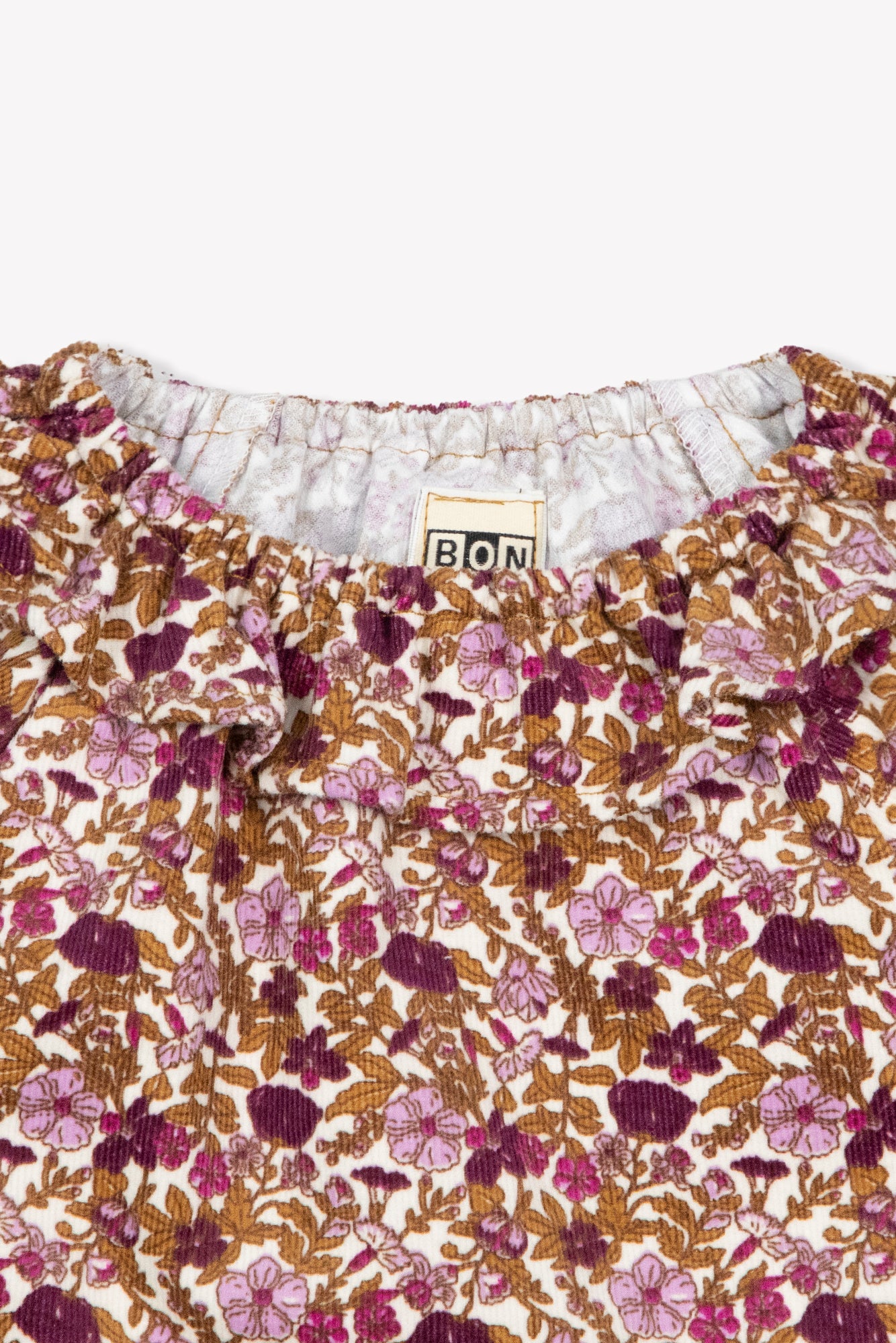 Blouse - Solane Flowers Velours