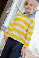 Polo - Pesto Rayures Jaune Coton