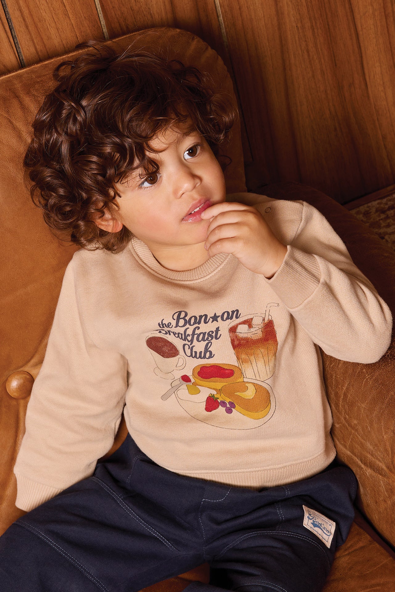 Sweatshirt - Smily Breakfast Cotton