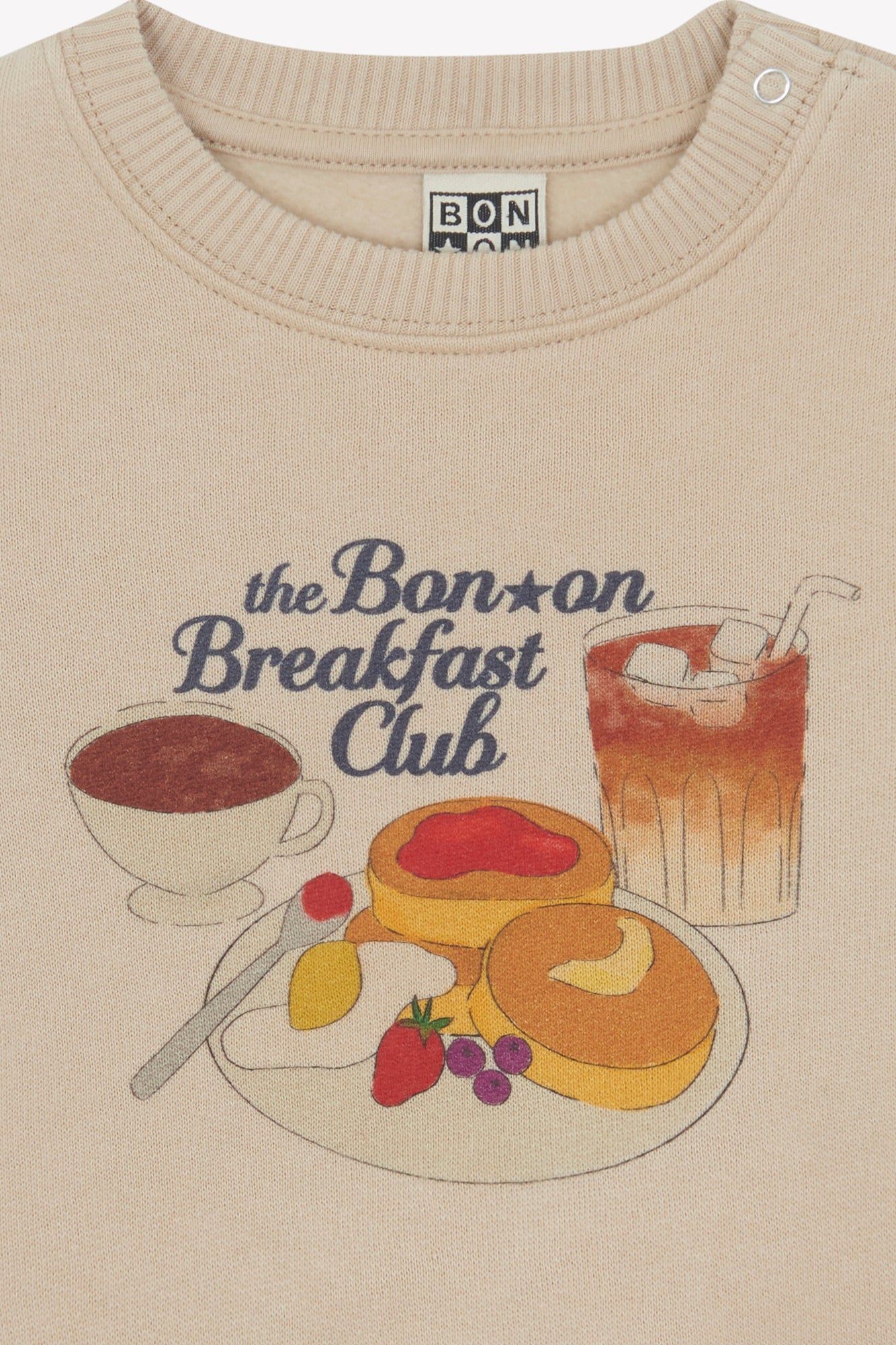 Sweat - Smily Breakfast Coton