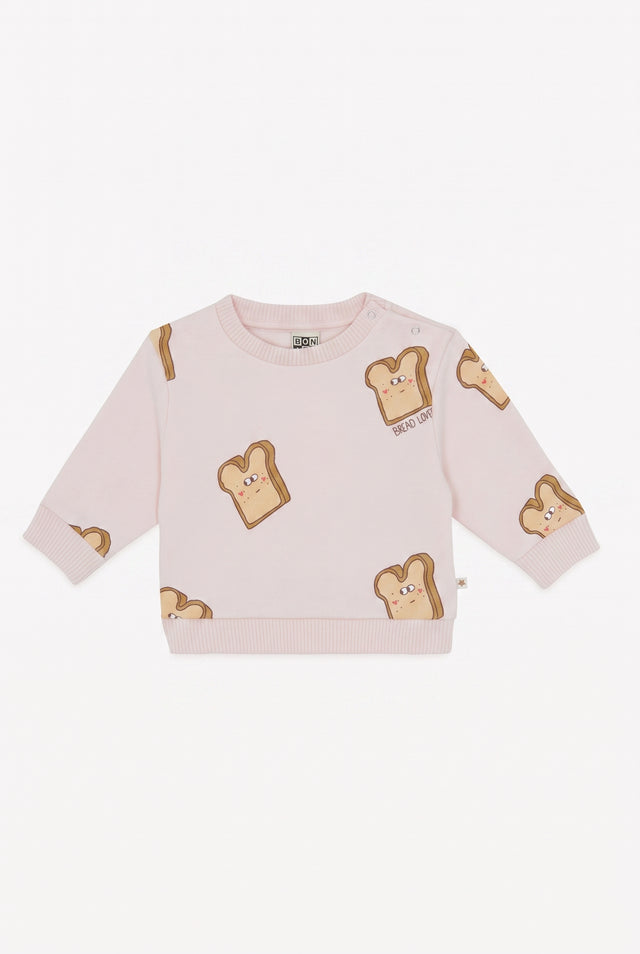 Sweat - Smily Bread Coton - Image principale