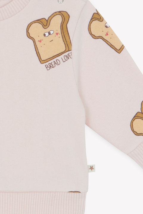 Sweat - Smily Bread Coton - Image principale