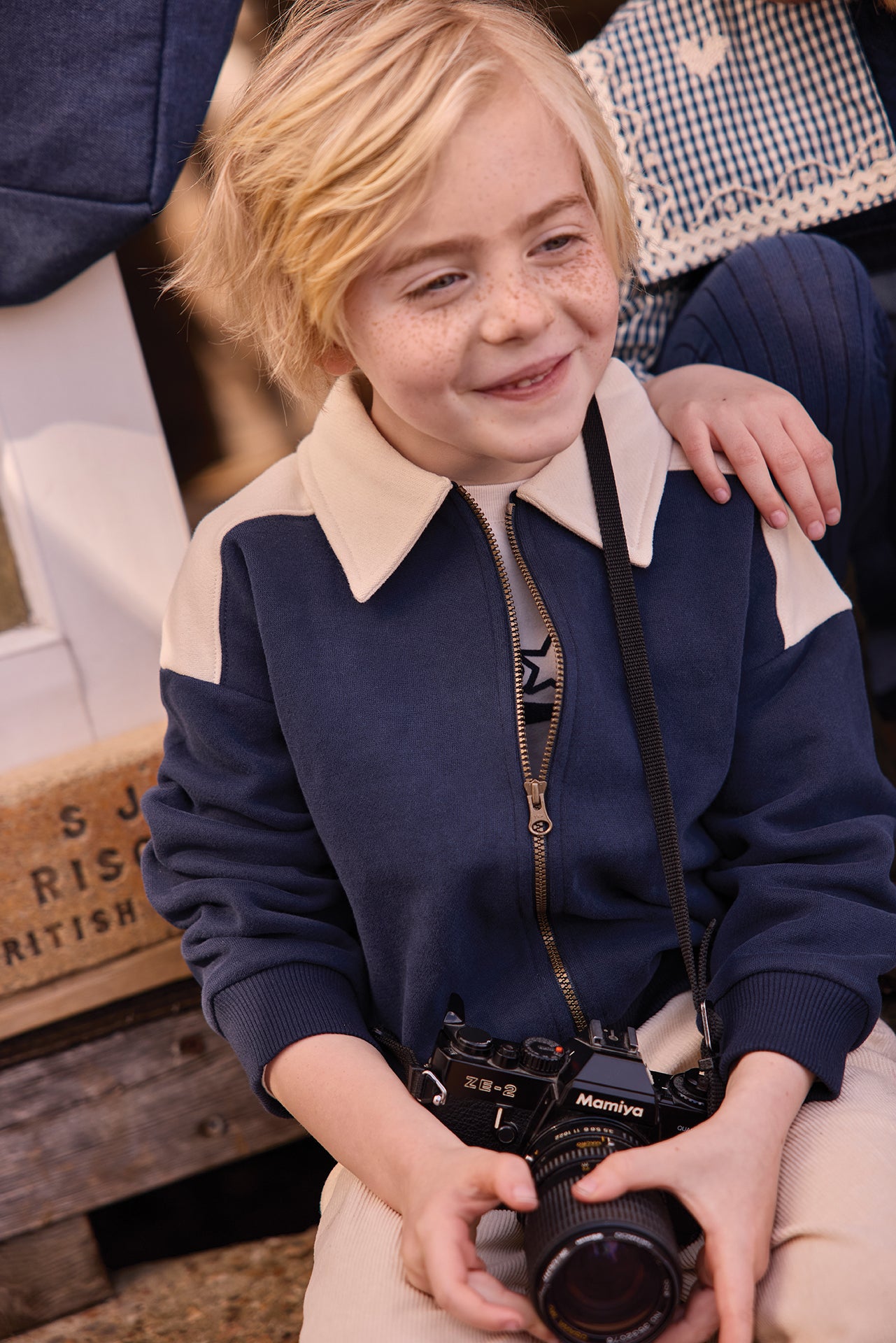 Gilet - Prime Navy Coton
