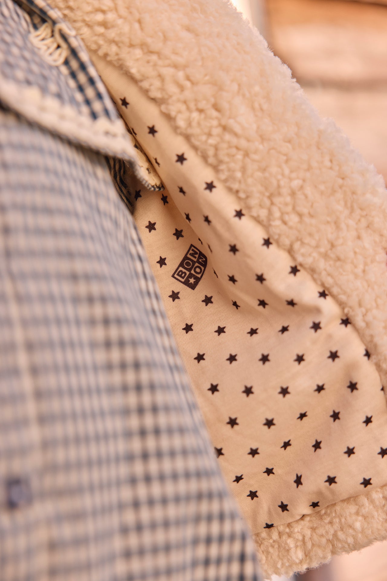 Cardigan -Beti Milk Sherpa
