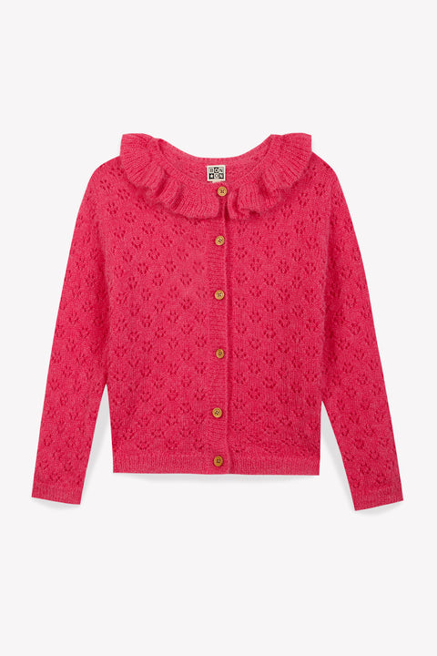 Cardigan - Corolla Pink Wool - Image principale