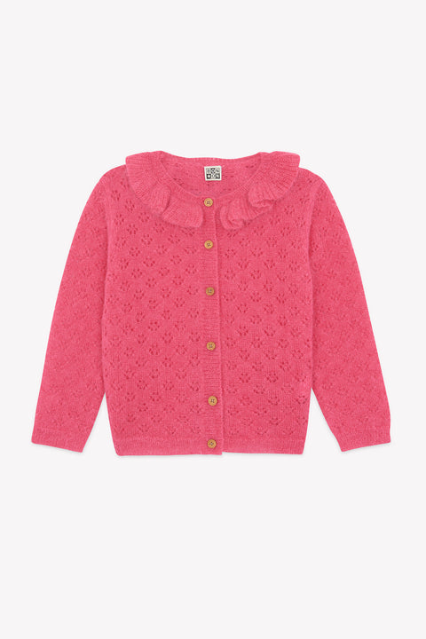 Cardigan - Corolla Pink Wool - Image principale