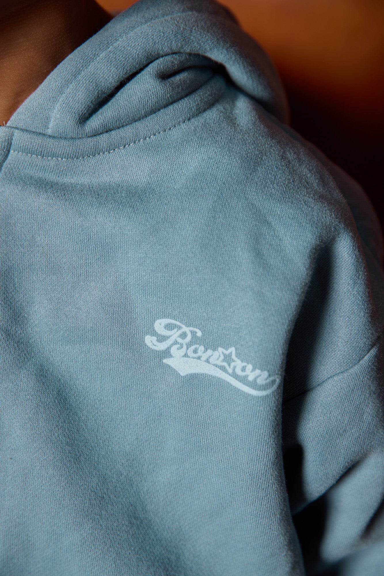 Cardigan - Power Blue Cotton